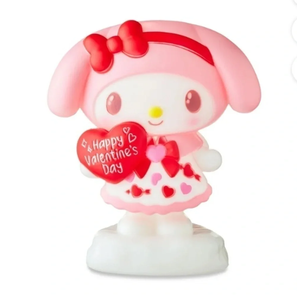 My Melody Happy Valentine’s Day Battery Operated Tabletop Blow Mold NEW Pink